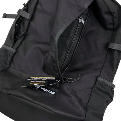 Supreme SS18 Box Backpack Black | eBay