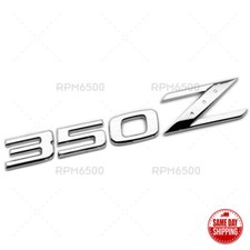 For Nissan 350z Nismo Rear Trunk Lid Liftgate Letter Emblem Badge Sport - Chrome