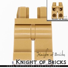 LEGO Minifigure Legs DARK TAN Solid Plain Jean