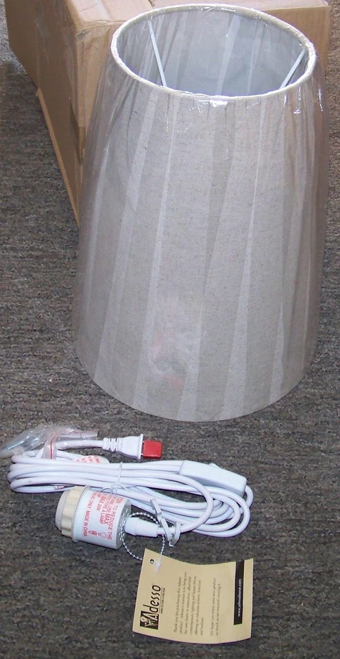 Adesso 4000-16 Harvest One 浅锥形鼓吊坠亚麻编织织物 — 第 2/3 张图片