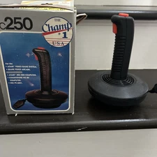 Super Champ JC 250 Joystick Controller 1980s Commodore Atari In Box