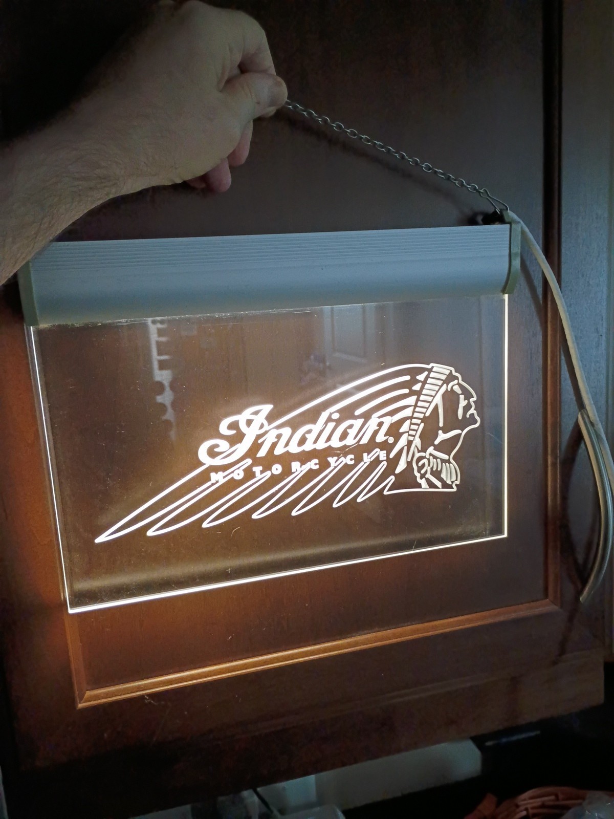 Indian Motorcycle Lighted Sign 12