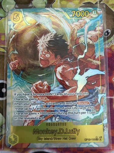 Monkey D. Luffy (OP15-119) Secret Rare Alternate Art - Adventure on Kami's Island