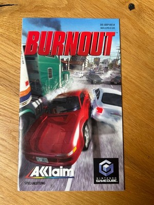 Gamecube - Burnout - Manual