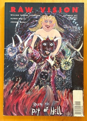 RAW VISION MAGAZINE#3Winter 2000 Issue Outsider Art Folk Art Brut