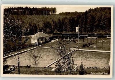 13275951 - 7272 Wart Swimming Pool Country Post Wart over Nagold