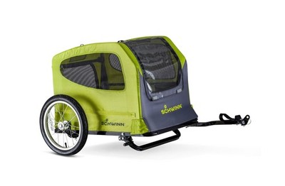 Schwinn Rascal Plus Pet Trailer, Holds Pets Up To 100 lb, Universal Coupler, ...