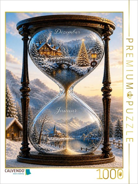 Calvendo Puzzle Born Of Silence | 1000 Pieces, Finished Size 25.2 × 18.9 In (64-image