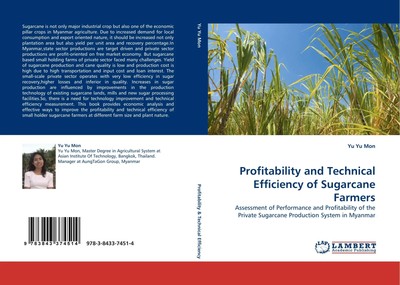 Yu Yu Mon | Profitability and Technical Efficiency of Sugarcane Farmers | Buch