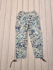 Military Camo Pants Medium Short, Waist 31" To 35" Vintage