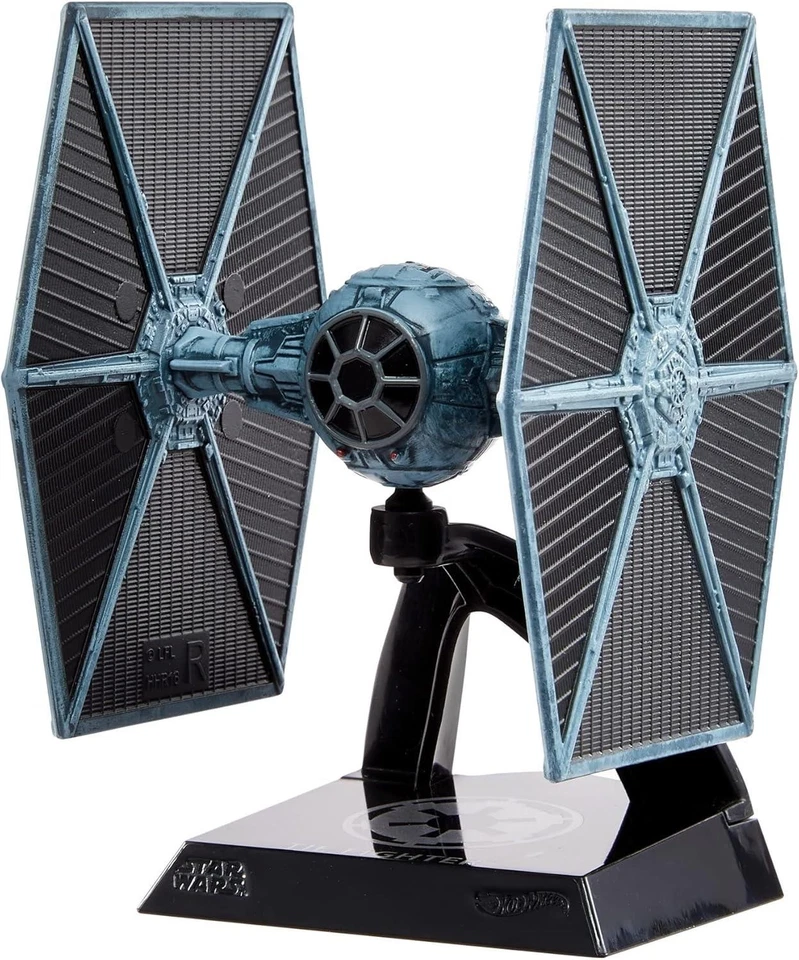 Star Wars The Impero Strikes Posteriore Tie Fighter Hot Wheels Elite 13cm x 11cm - Immagine 2 di 3