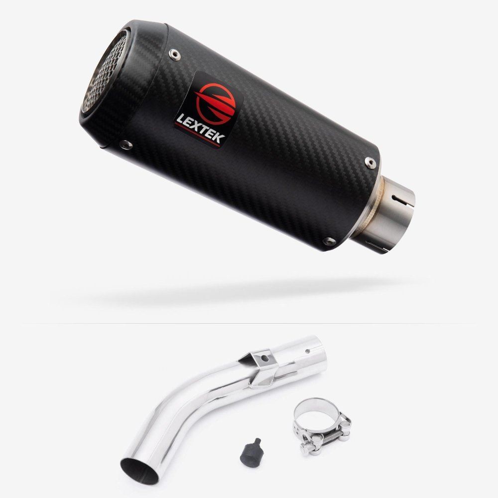 Lextek CP9C Exhaust 180mm with Link Pipe for Honda VFR800X Crossrunner (11-14)