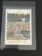 2007 Topps Opening Day Ken Griffey Jr Autographed #104 Cincinnati Reds