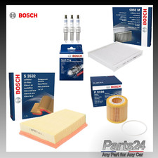 FOR VW POLO 1.2 2009-2015 SERVICE KIT BOSCH FILTERS SET & SPARK PLUGS