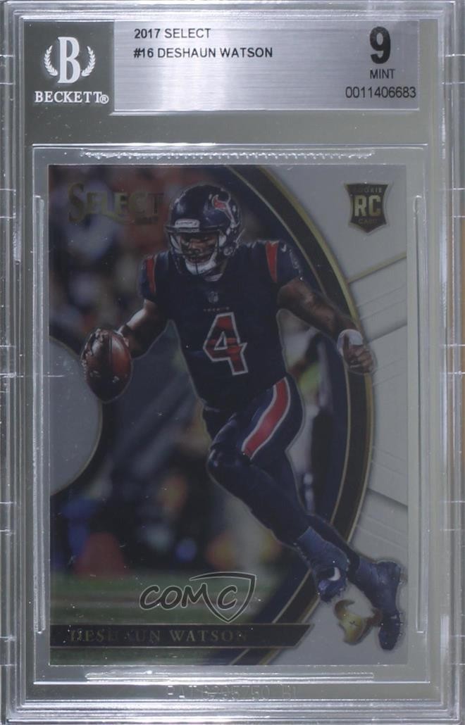 2017 Panini Select Concourse Deshaun Watson #16 BGS 9 MINT xi9