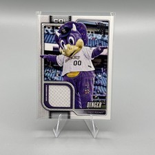 Topps 2026 Series One Dinger Colorado Rockies Mascot Uniform Memorabilia MAS-DIN