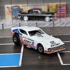 Vintage 1980 Hot Wheels white Don Snake Mongoose Army Funny Car Dragster 2023
