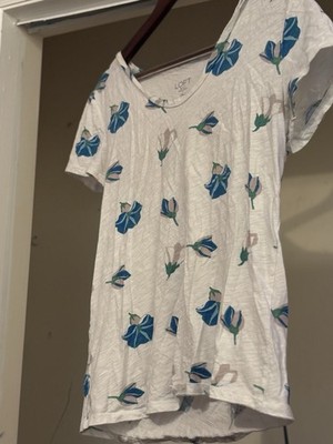 White Floral T-Shirt