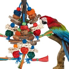 Bird Toys,Parrot Toys Exciting Chewing Fun for Colorful