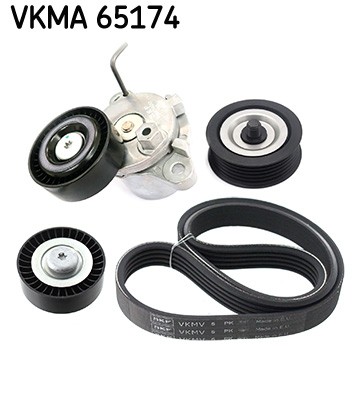 Keilrippenriemensatz FÜR KIA Venga (Yn), KIA Cee'd SW (Ed) - SKF Vkma 65174-image