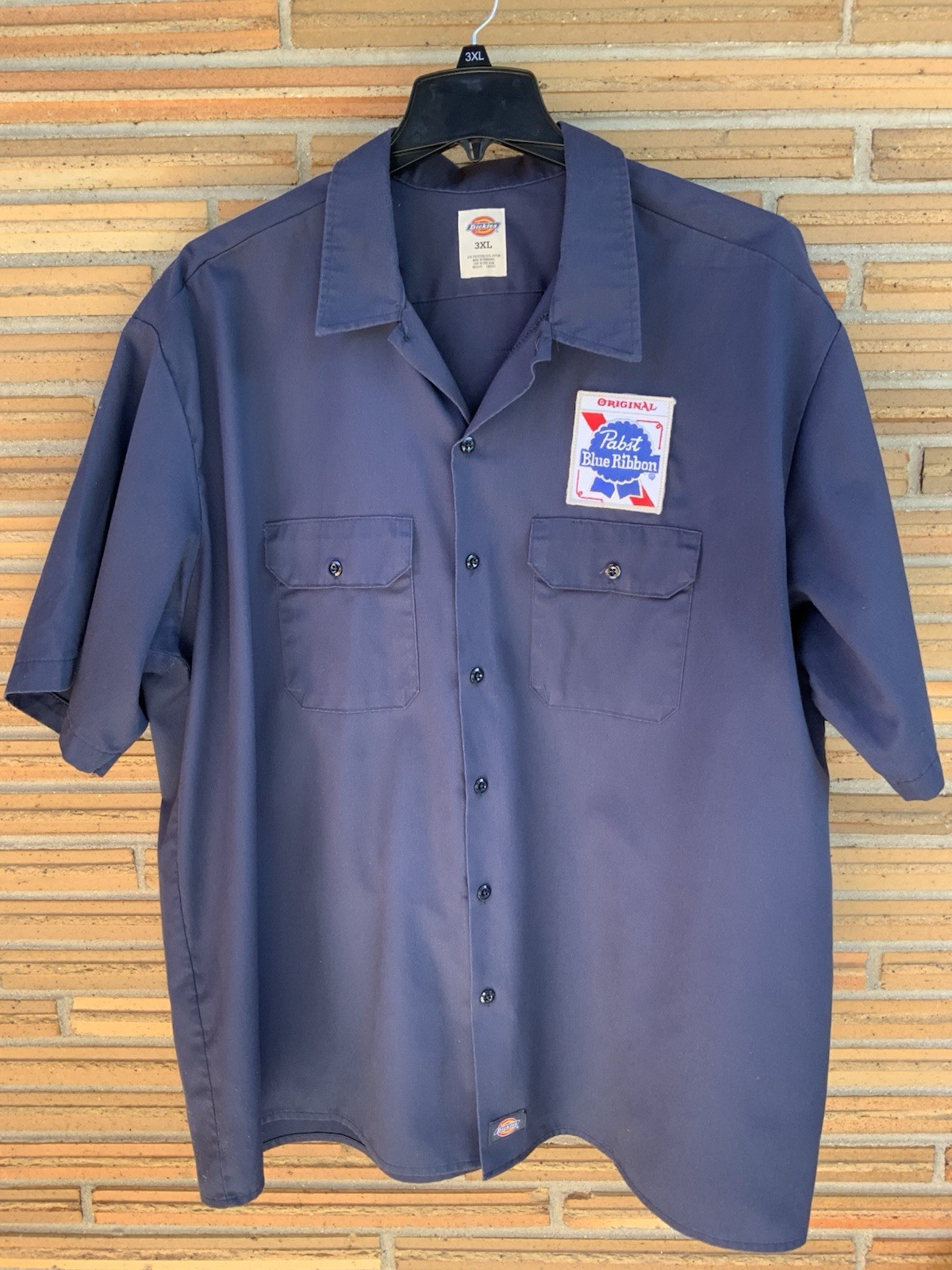 PABST BLUE RIBBON BEER DELIVERY GUY WORK SHIRT DICKIES 3XL 🍺🍺🍺 | eBay
