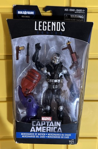 Marvel Legends Demolition Man Red Skull BAF Captain America New in Box