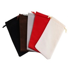 5/10pcs lot Velvet Long Bags Jewelry Pouches Velvet Gift Bags Drawstring