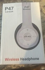 P47 5.0+EDR Wireless Headphones Black
