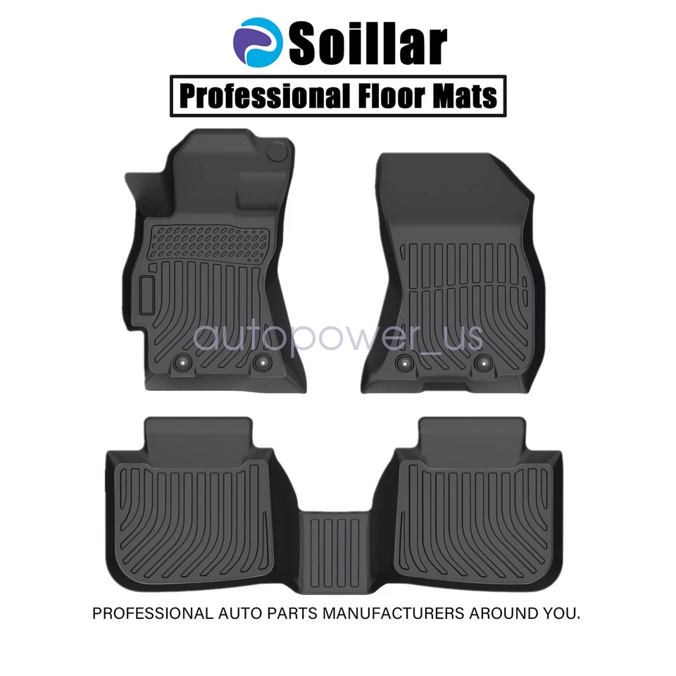 Alfombrillas de TPE para Subaru Legacy Outback 2015-2019 forros delanteros y de segunda fila Foto 2 de 4