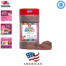 Colored Sand for Crafts   1 lb Bottle, Bright Rainbow   Vibrant Colorful Fine...