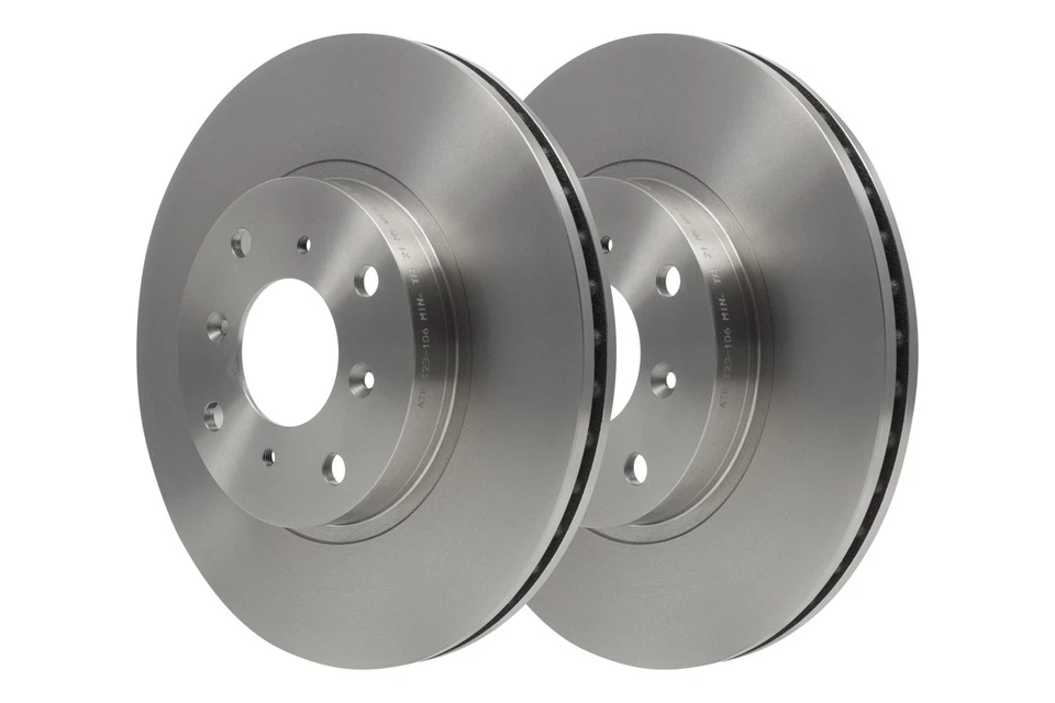 2x BRAKE DISC 24.0123-0106.1 FOR HONDA CIVIC/Aerodeck/Mk/Fastback PRELUDE 2.3L - Image 3 of 4