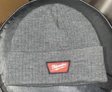 Milwaukee Rib-Knit Cuffed Beanie - Gray One Size M750G NWT