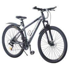 24 inch Wheel Mountain Bike Front Suspension 21 Speeds Bicycle Men Women Bikes