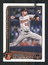 2025 Topps #32 Chayce McDermott RC Baltimore Orioles 40913