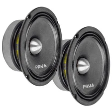 Pro Audio High Efficiency Mid Range Speakers 400 Watts Pair on Wheels