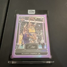 2022-23 Panini One And One Scotty Pippen Jr. #104 RC Rookie Purple 8/25