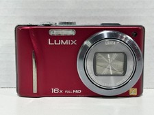 Panasonic Lumix DMC-ZS10 14.1 MP 16x Optical Zoom Red Compact Digital Camera