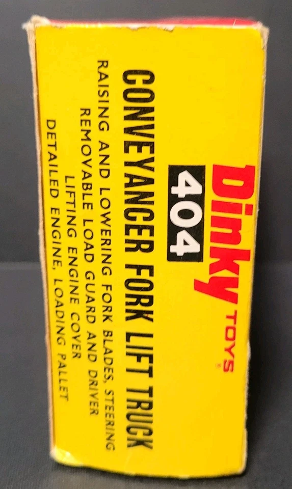Dinky Toys GB No. 404 Conveyancer Fork Lift Truck In Box - Image 2 of 4