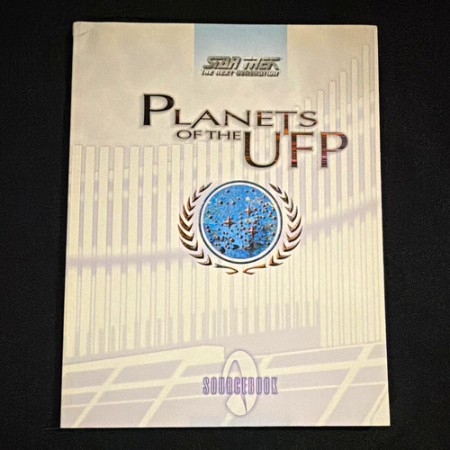 Last Unicorn Games Star Trek TNG Planets of the UFP Sourcebook PB
