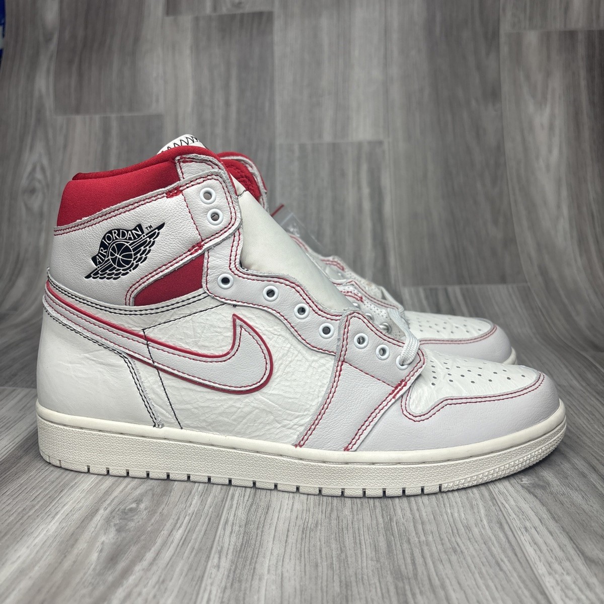 Nike Air Jordan 1 Retro High OG Sail/Black-Phantom 555088-160 size 