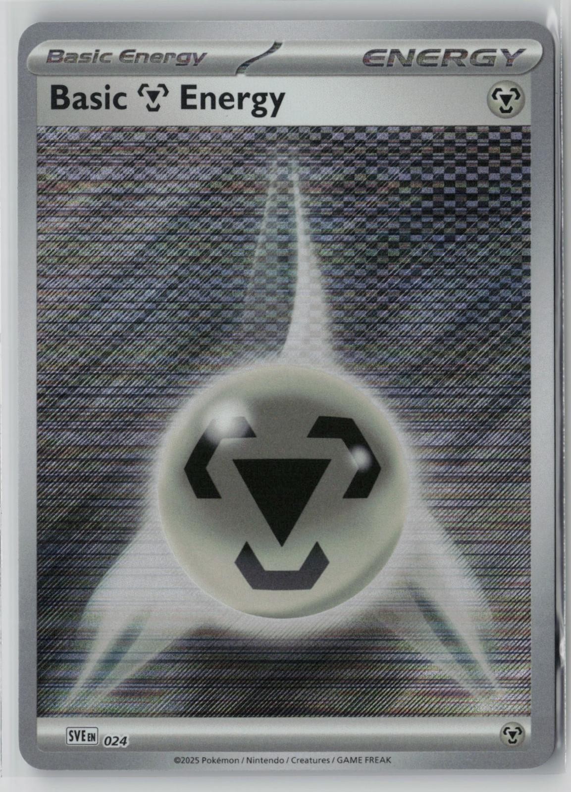 Basic Metal Energy 024 Scarlet & Violet Energies Near Mint BP4