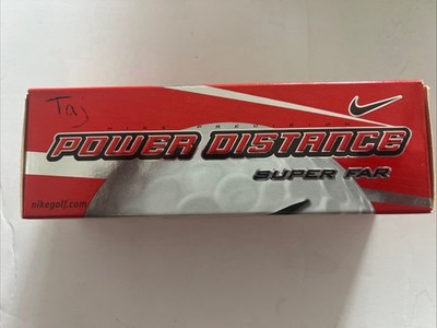 NIKE Power Distance Super Far Golf Balls 3 pack NEW