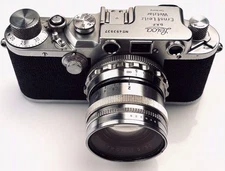 Voigtlander Nokton 50/1.5 & Ultron 50/2 to Leica Screw mount (L39)  adapter