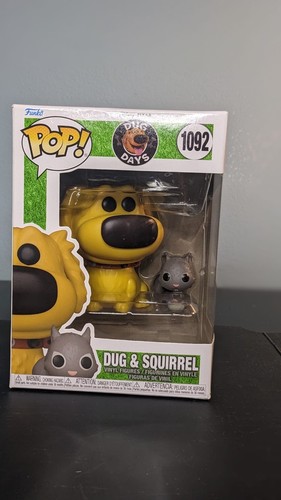 Funko Pop Dug Days Dug & Squirrel Dug With Medal Disney Pixar Vinyl Figuren Set - Bild 3 von 4