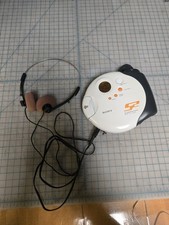 Sony Walkman S2 Portable CD Player D-SJ301 G-Protection w/headphones-WORKS