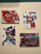 Priest Holmes (4) Auto, Patch, #’d