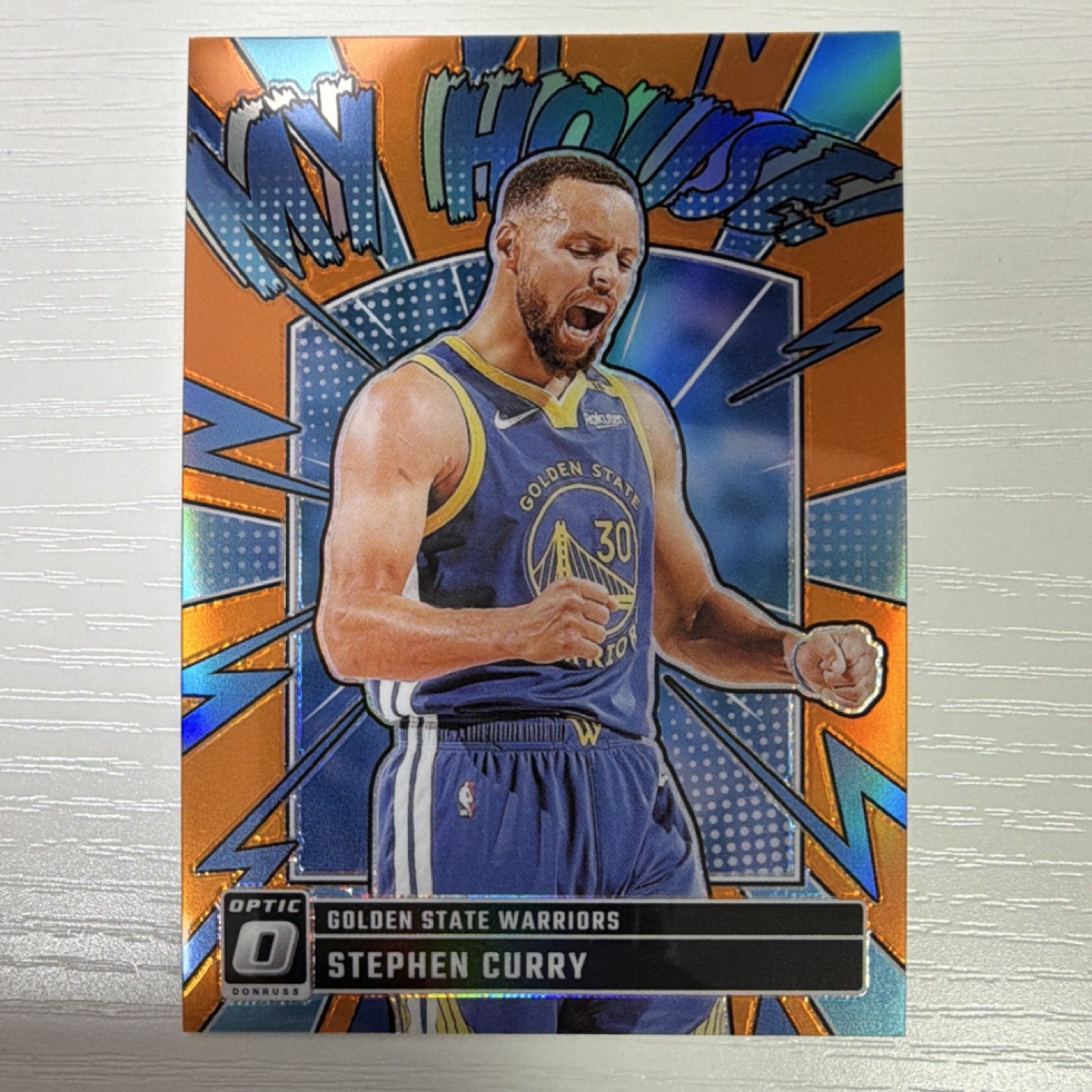 Panini 2024-25 Donruss Optic My House Stephen Curry #17 Orange Prizm /39
