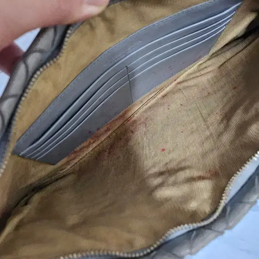 Bottega Veneta Woven Clutch Bag, Heavily Used