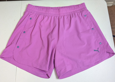 Puma ESS Lined EcoFriendly Comfort Fit ''Side Snap'' Ripstop Wildberry Short L