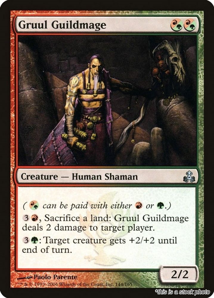 Gruul Guildmage [GPT - 144] Lightly Played